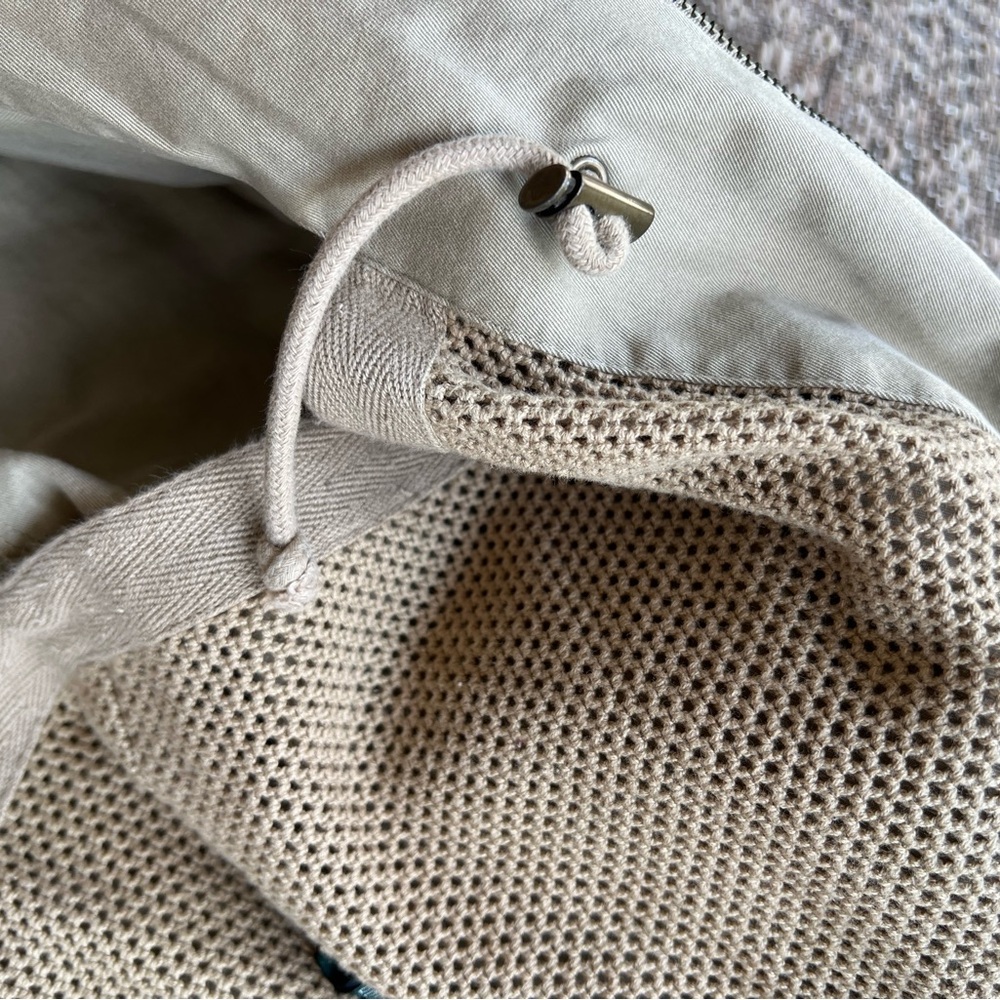Ralph Lauren 1990 Safari Outfitters Khaki Bush Jacket Mesh Lined Women M Vintage - Picture 10 of 11